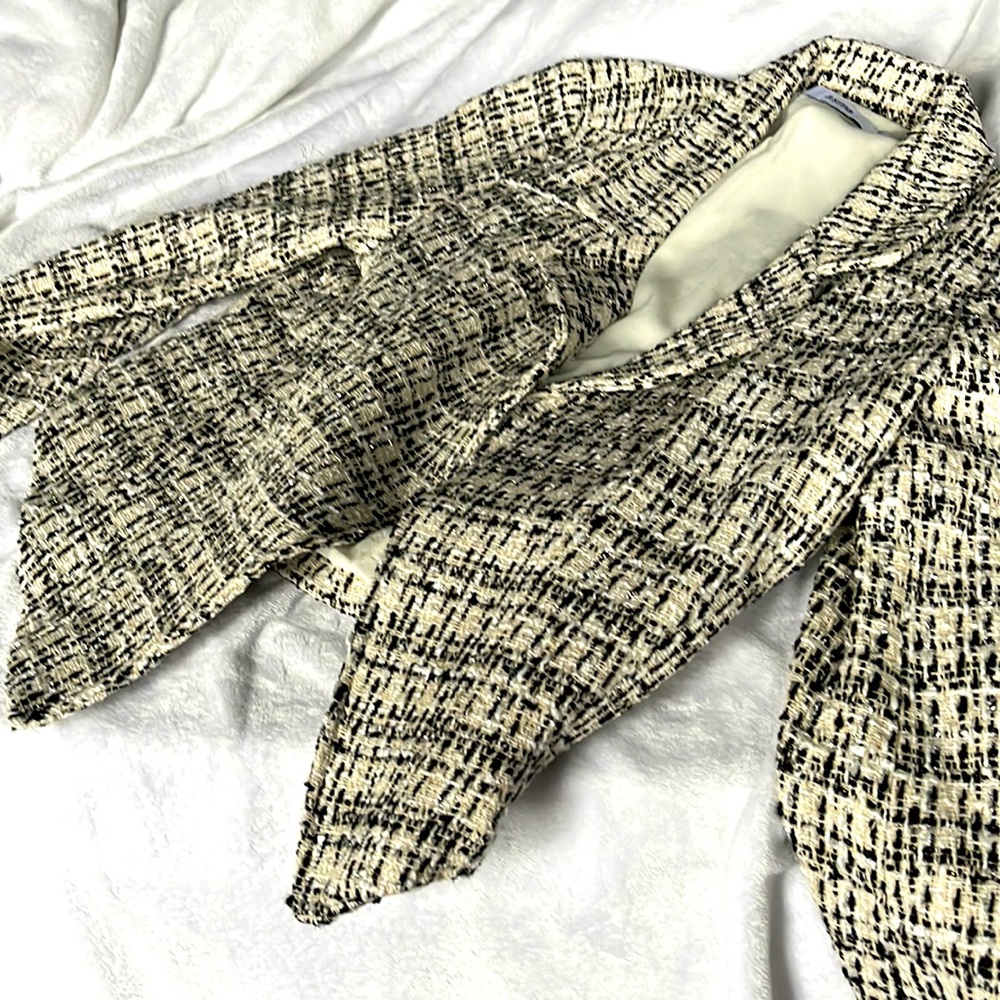Metallic Tweed Blazer - NWT